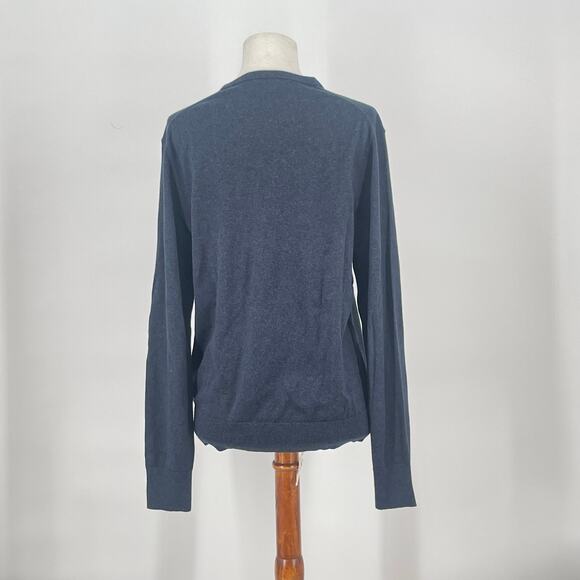 Banana Republic‎ Dark Blue Luxury Blend Sweater Size S - Picture 2 of 6